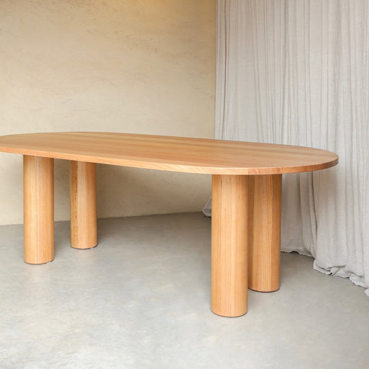 The Della Oval Dining Table