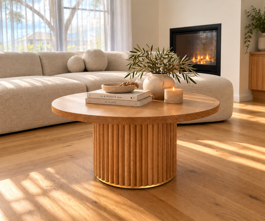 THE BREEZE ROUND COFFEE TABLE